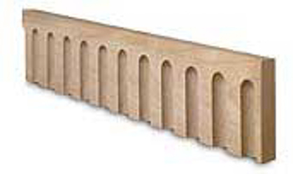 Wide Dentil Molding
